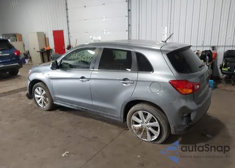 2014 Mitsubishi Outlander Sport Se from USA, damaged, VIN 4A4AR4AU0EE025518